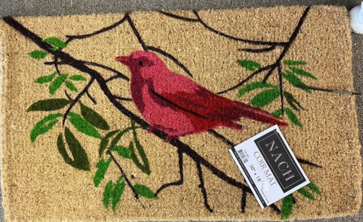 Red Bird | Coir Mat