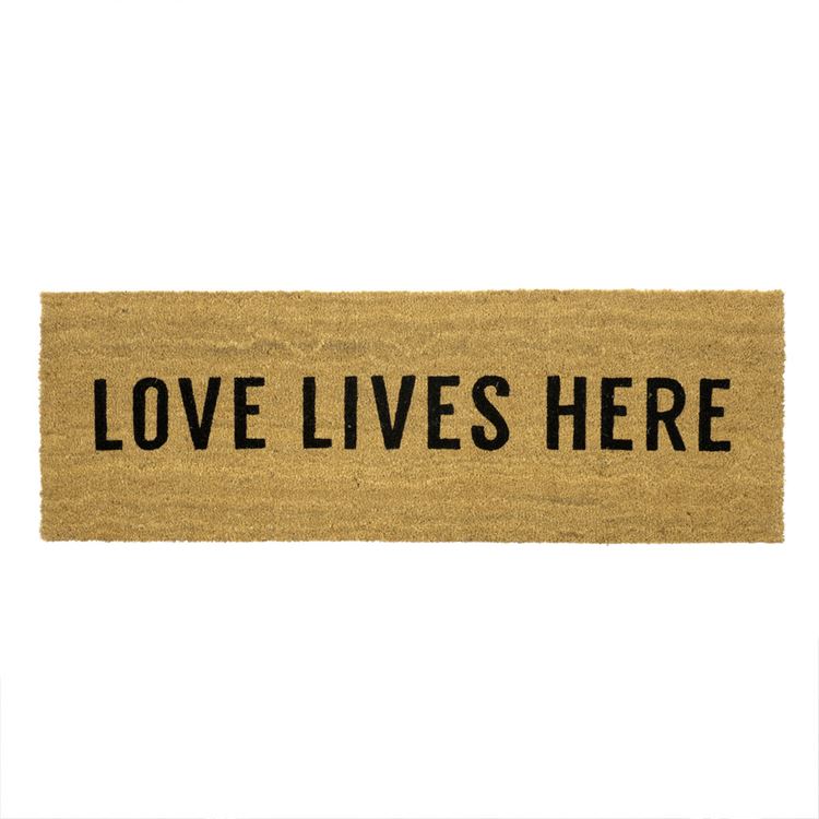 Love Lives Here | Coir Mat