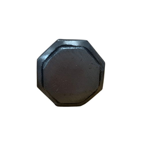 Knob - Grey Octagon Shape (22)