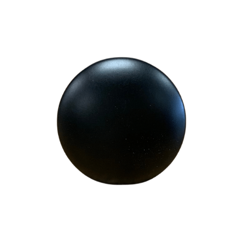Hardware - Round Matte Black Knob (45)