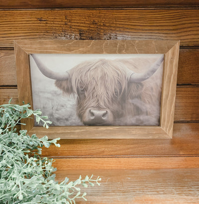 Framed Cow is