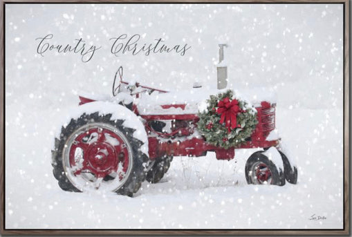 Country Christmas Tractor