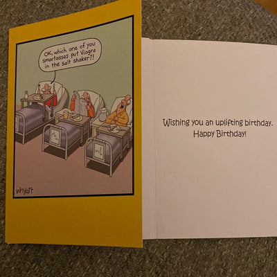 Ok Which One Of You…. | Birthday Card
