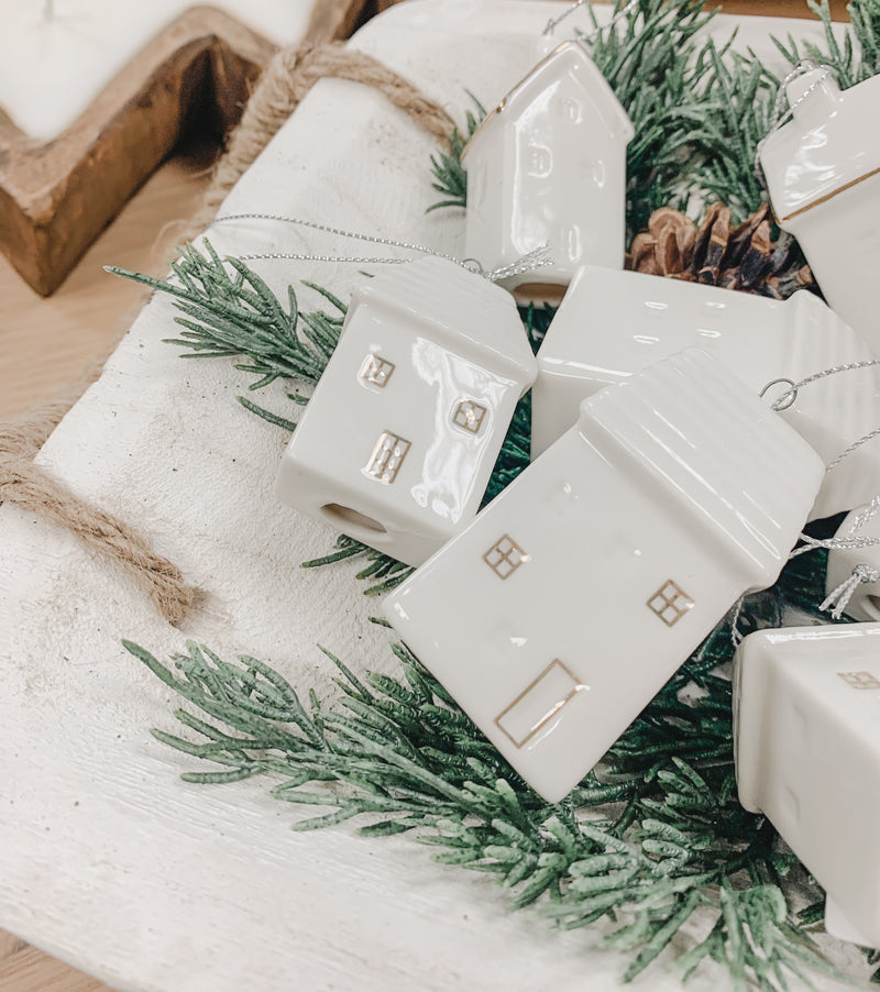 Ceramic House Ornaments