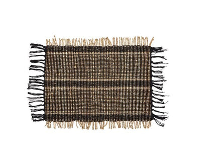Bali Black & Natural Table Runner/Placemat
