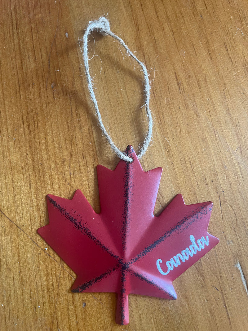 Maple Leaf-Canada Ornament