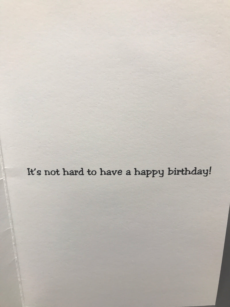 I Know Yesterday was your | Birthday Card