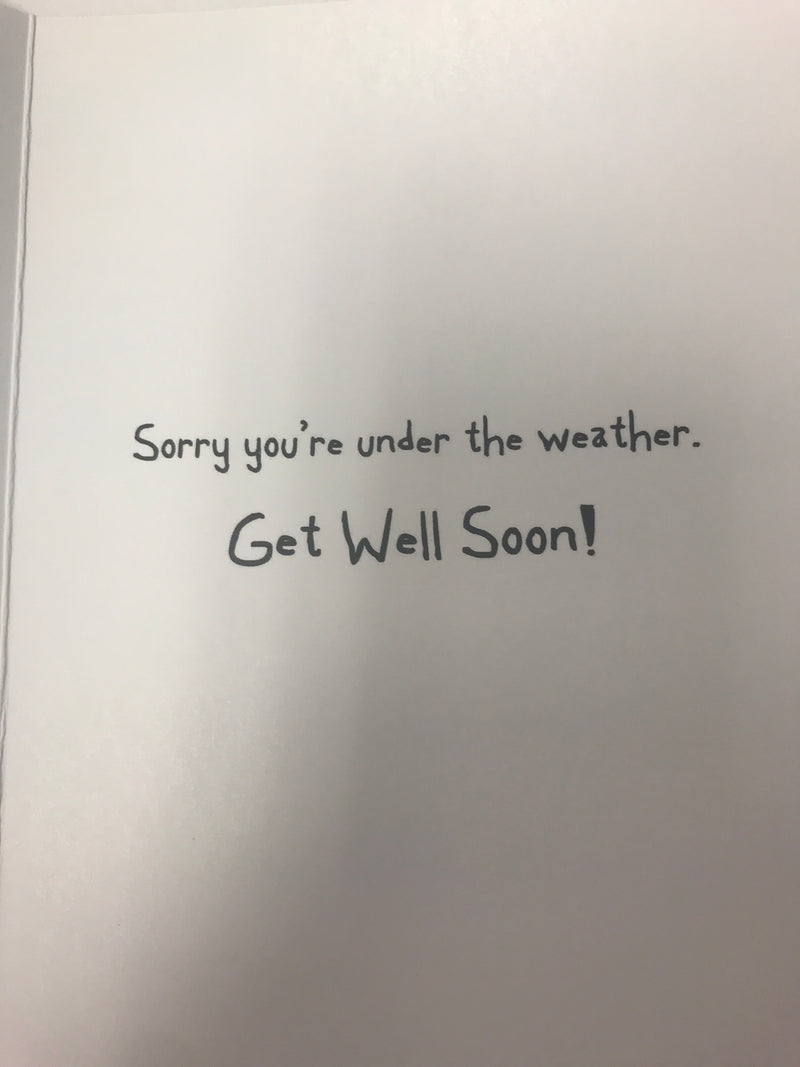 There. That Should Do It | Get Well Card