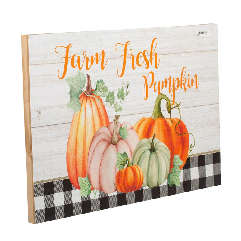 Farm Fresh Pumpkins Wall Decor
