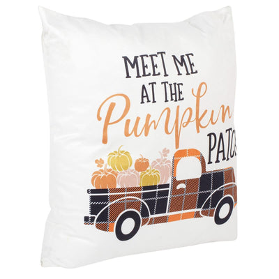 Meet Me At The Pumpkin Patch | Printed Throw Cushion