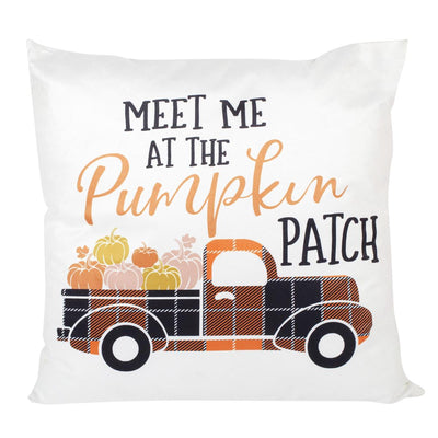 Meet Me At The Pumpkin Patch | Printed Throw Cushion