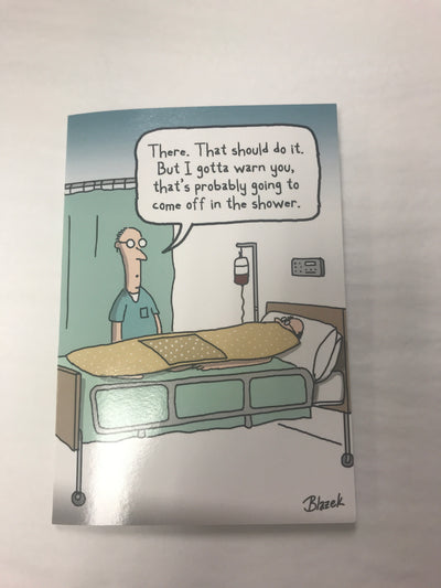 There. That Should Do It | Get Well Card