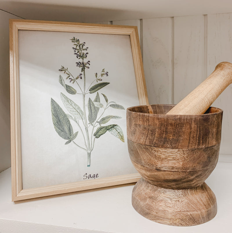 Vintage Inspired Herb Prints