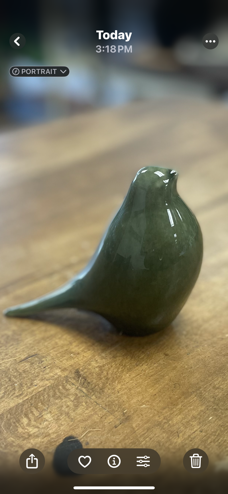 Ceramic Bird | Sage Green