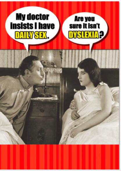 My Doctor Insists… | Birthday Card