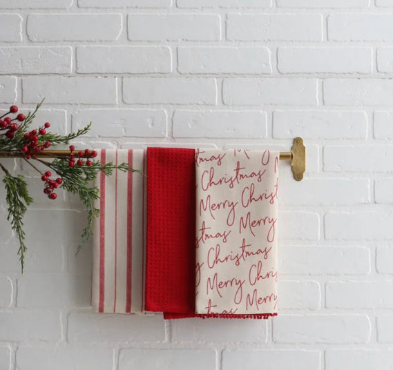 Holiday Kitchen Towel | Set of 3