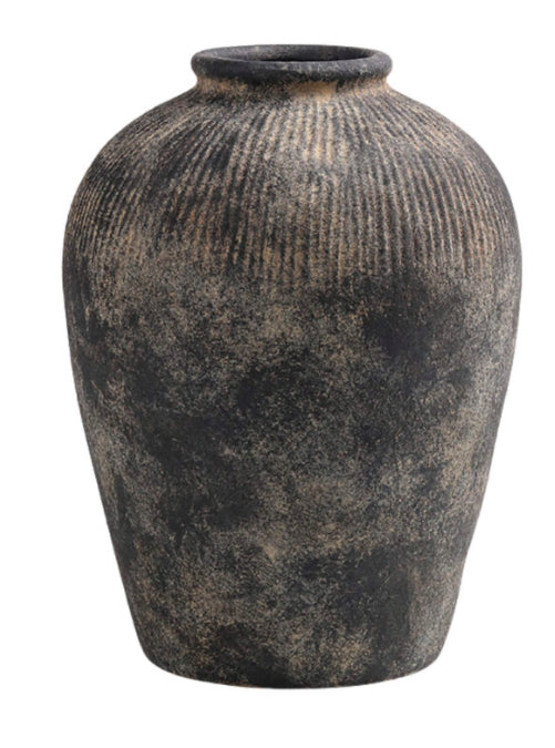 Black Terracotta Vases
