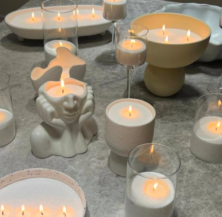 Pearled Candle Sand