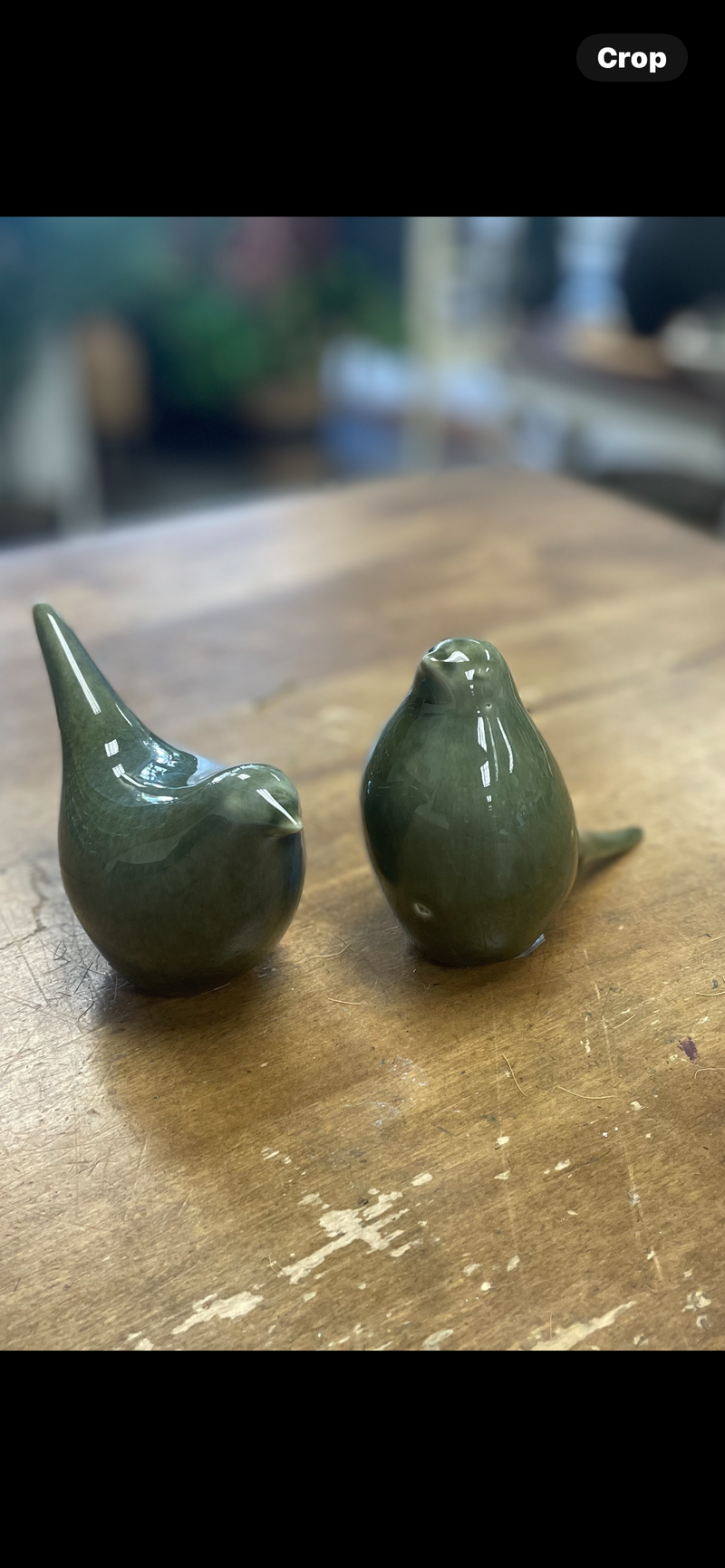 Ceramic Bird | Sage Green