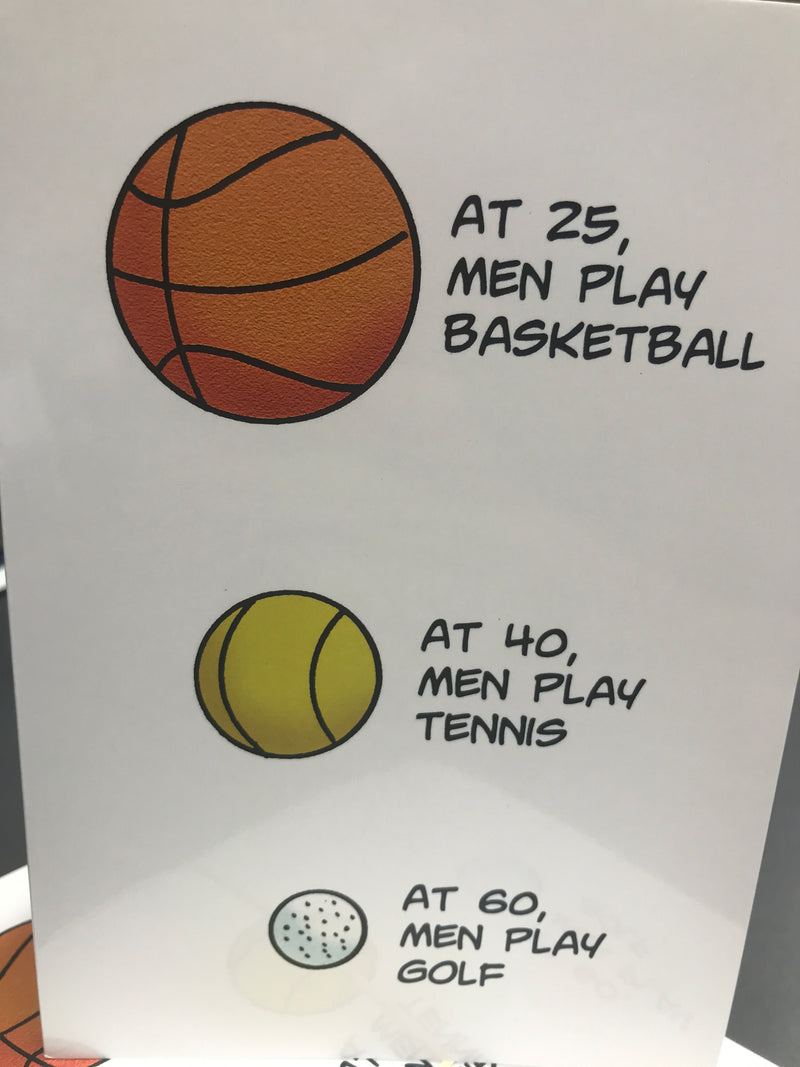 At 25, men play,… | Birthday Card