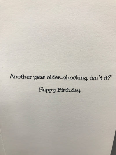 We’ve increased the voltage| Birthday Card