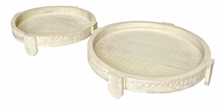Carved Chakki Tray