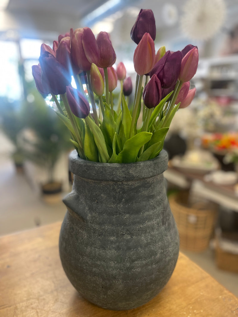 Charcoal Duke Vase