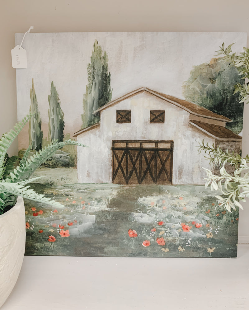 Country Barn Canvas