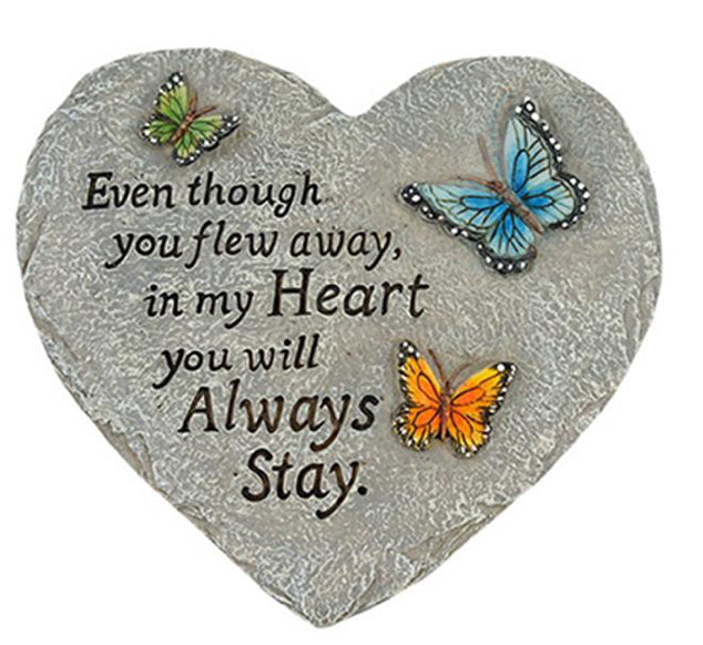Butterfly Memorial Stone