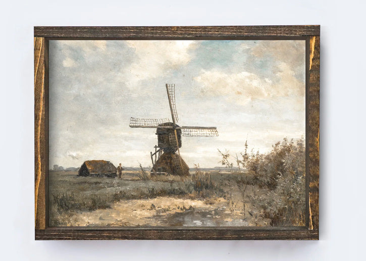 A Sunny Day | Vintage Inspired Print Framed