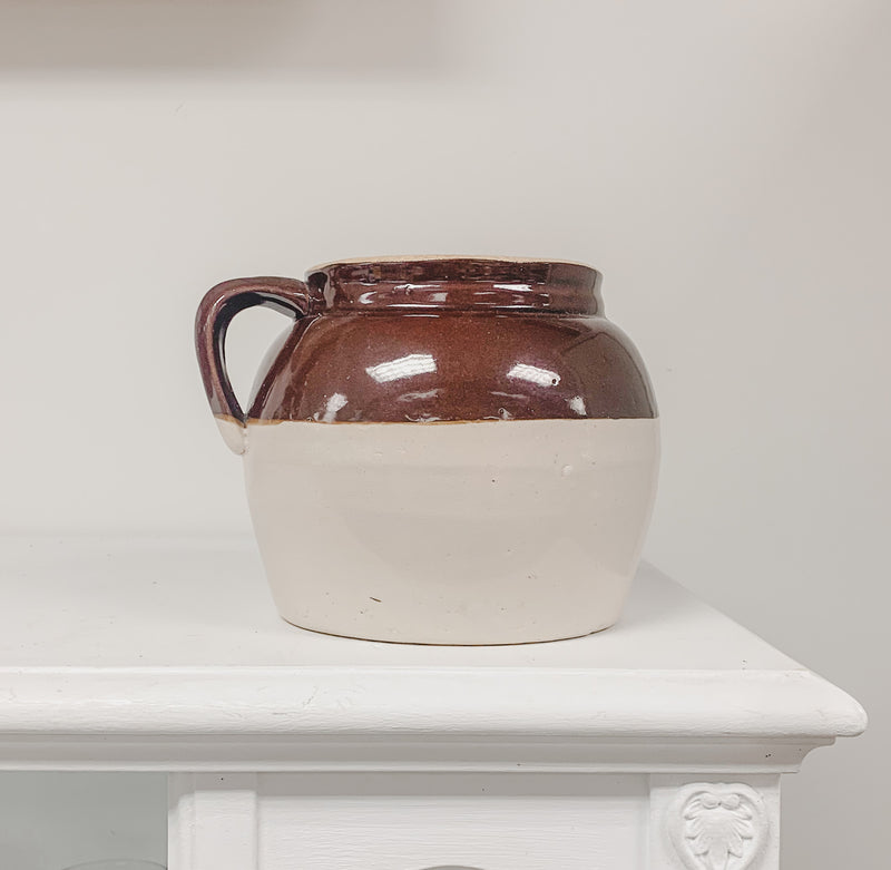 Vintage Stoneware Crock Vase