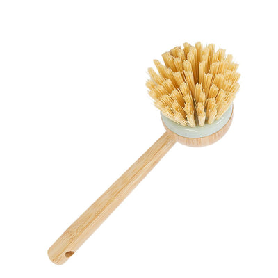 Bamboo Dish Brush with Handle
