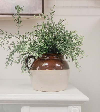 Vintage Stoneware Crock Vase