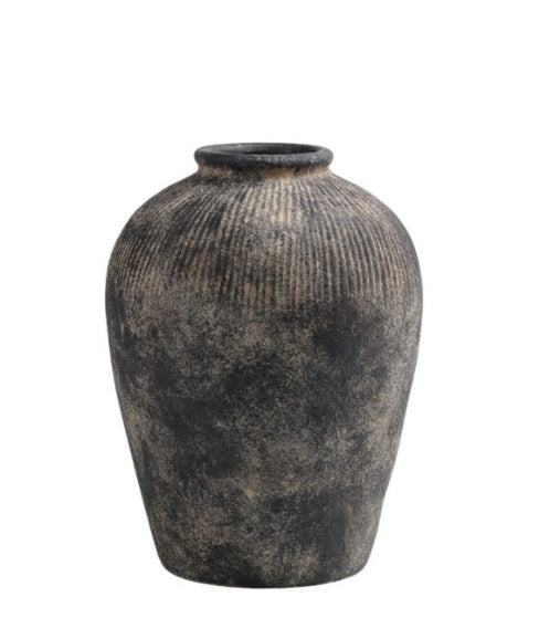 Black Terracotta Vases