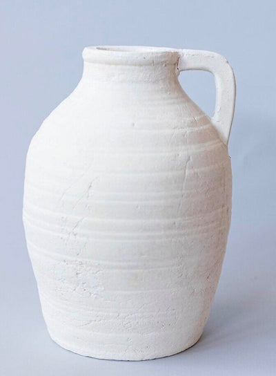 Cement Vase | With Handle