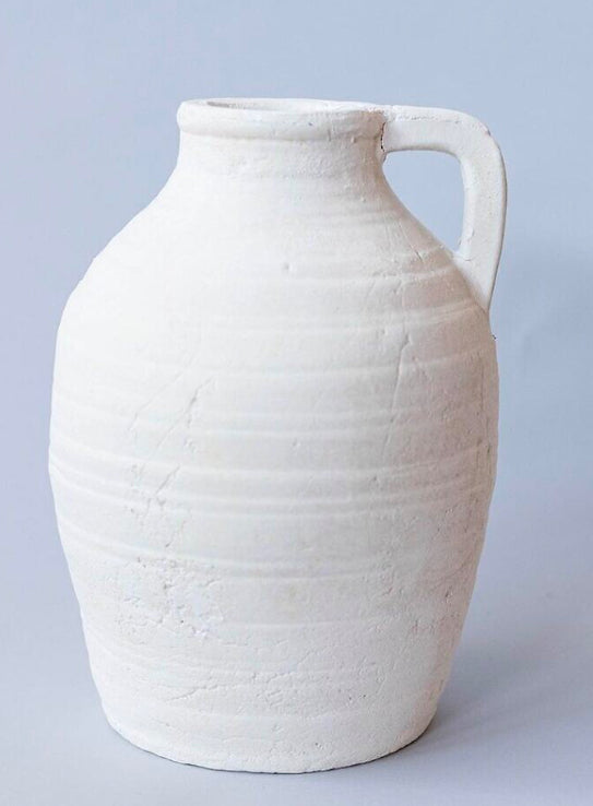 Cement Vase | With Handle