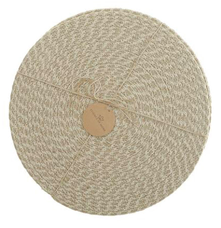 Wave Braided Round Placemat