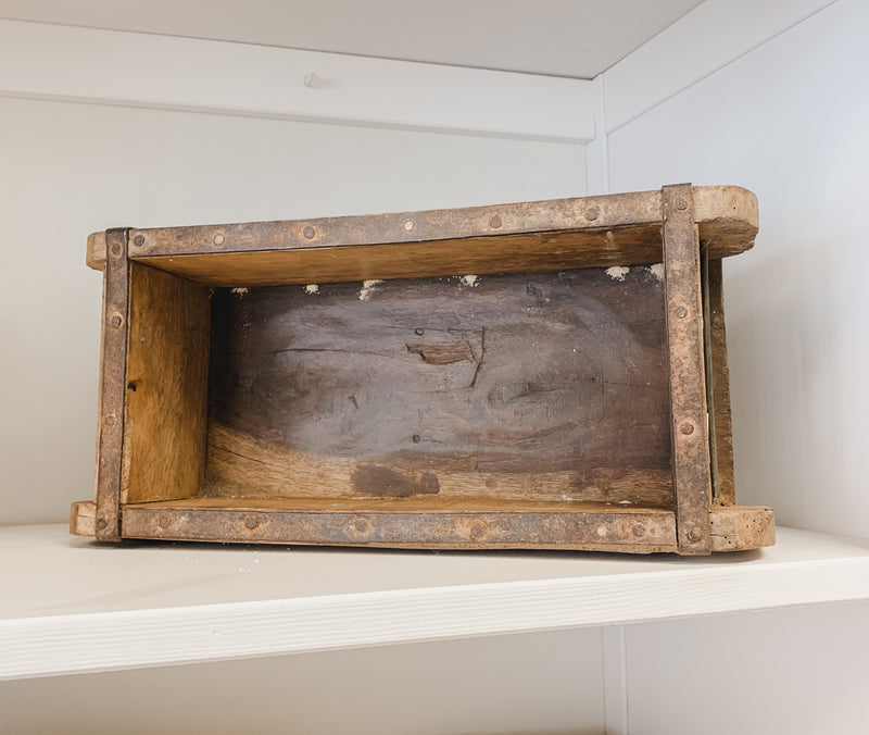 Wooden Brick Mold Single Tray