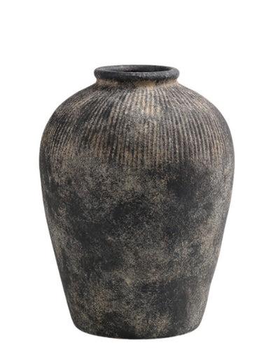Black Terracotta Vases