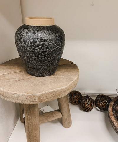 Black Matte Vase | 6"