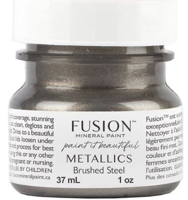 Metallic - Brushed Steel | Fusion Mineral Paint