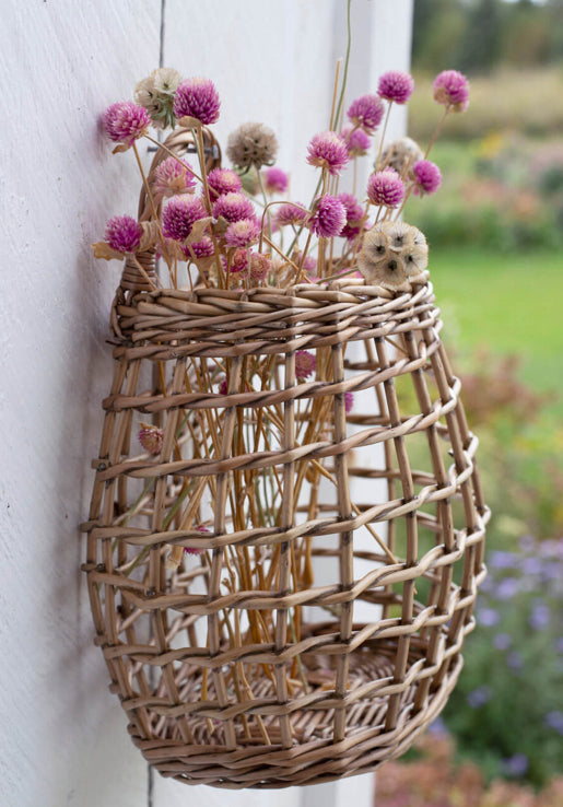 Open Weave Wall Basket