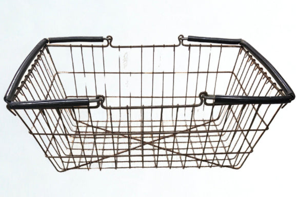 Vintage Shopping Basket