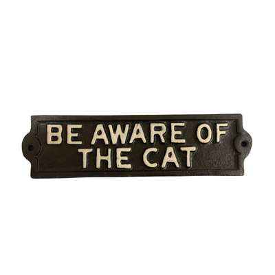 Be Aware Of The Cat