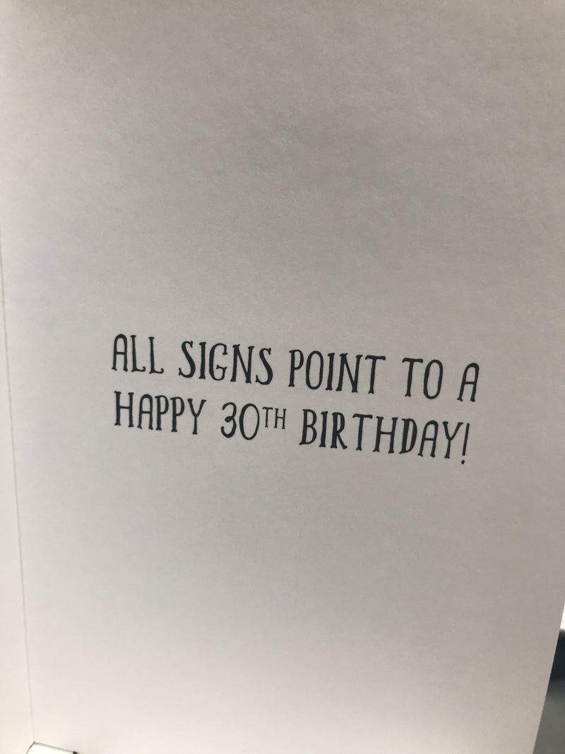 Thirty | Birthday Card