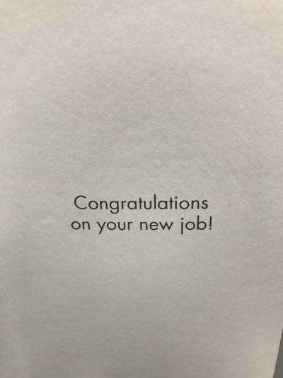 Hey boss we,… | Congratulations Card