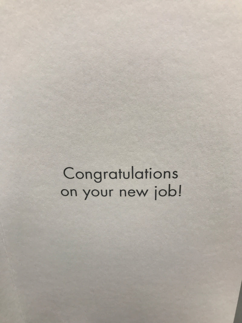 Hey boss we,… | Congratulations Card