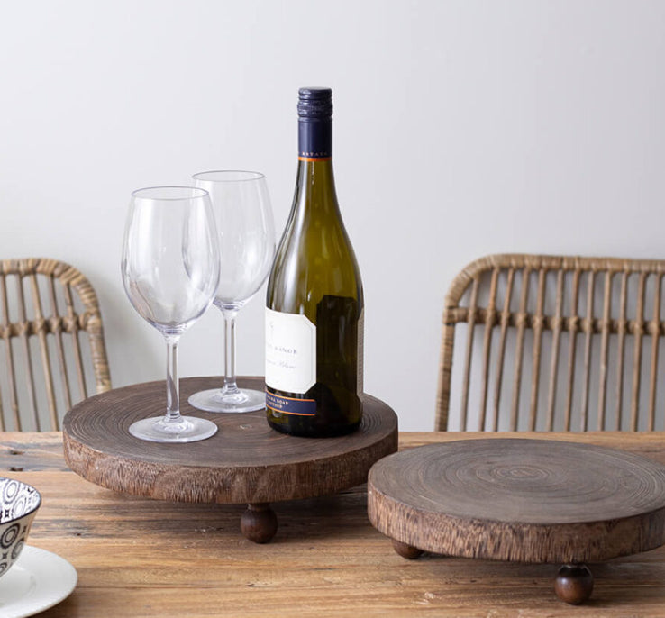 Wood Display Round