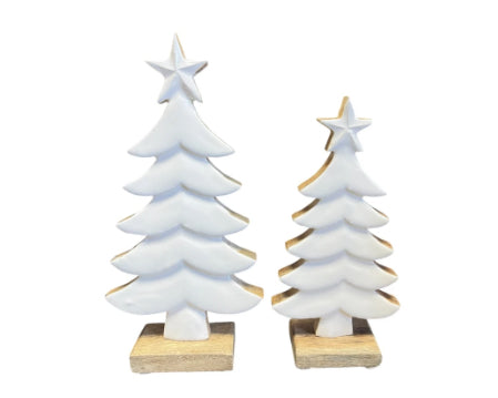 Wooden Tree On Base