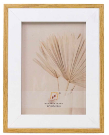 Beige And White Photo Frame